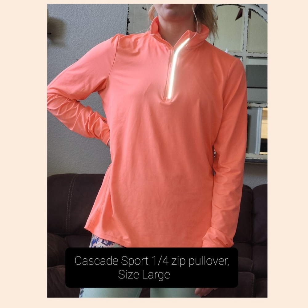 Cascade Sport dryfit quarter zip